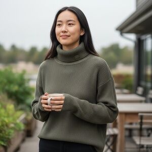 Vintage Ralph Lauren Ribbed Turtleneck Sweater